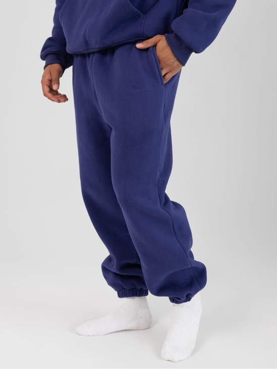 Comfrt Pants - Comfrt Signature Sweatpants - Indigo Deep Blue - Cotton - Unisex Medium - 27.5”